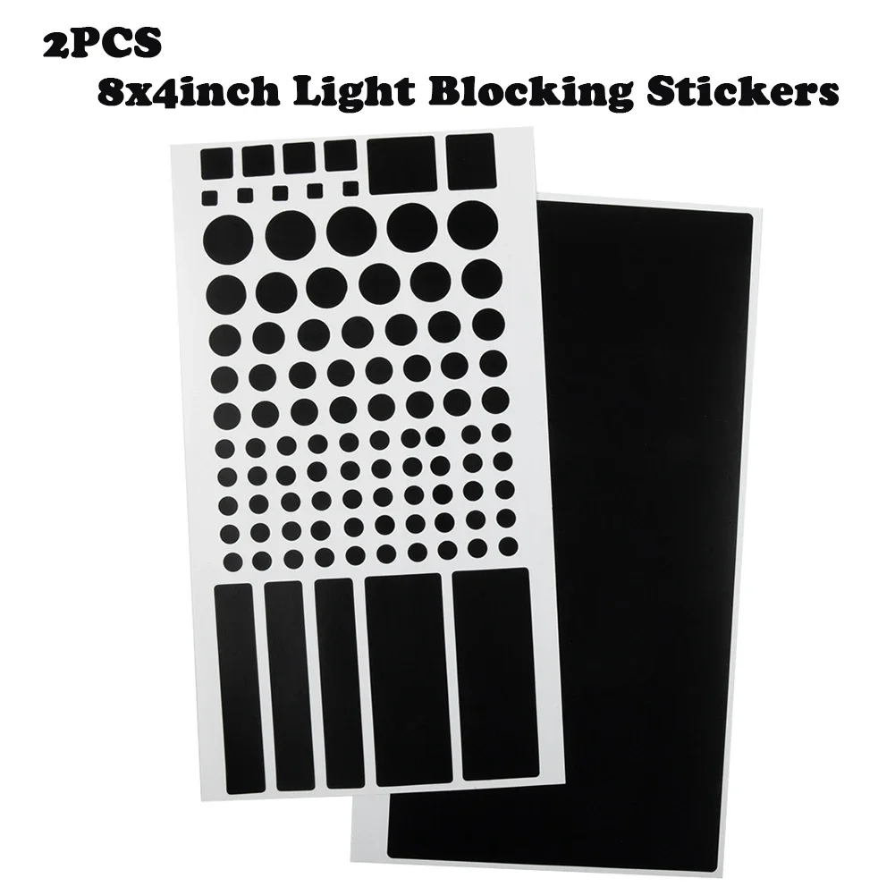 Auto Light Dimming Stickers Hot Sale 8x4inch Stickers Dimming Light Blocking Stickers For Electronics Car Household Product Part