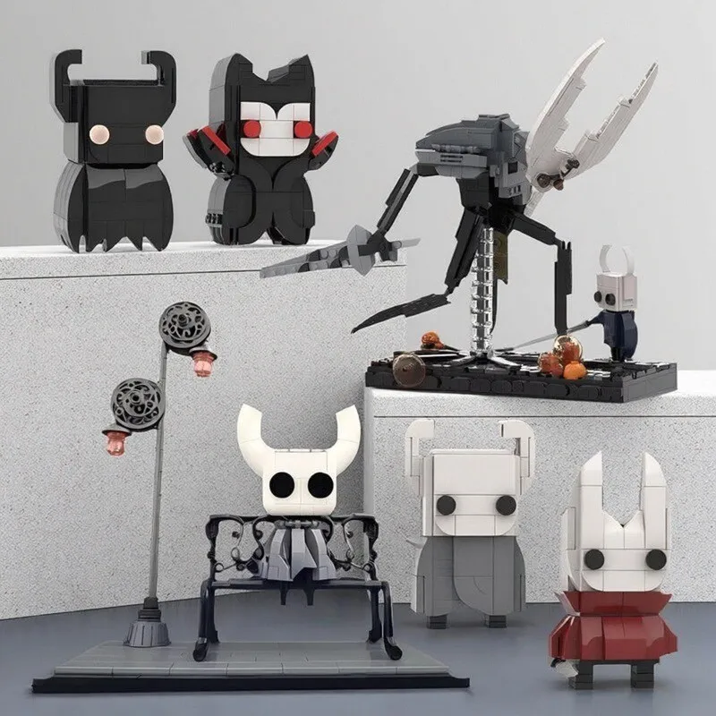 

MOC игровые фигурки, наборы строительных блоков, полый рыцарь, Bricksheadz, призрачная тень, модель куклы Оса, сделай сам, детская игрушка, подарок на день рождения