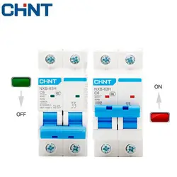 CHNT CHINT NXB-63H 10KA C 1P 2P 3P 4P Mini Circuit Breaker MCB Domestic Air Switch DZ47 Upgrade Domestic