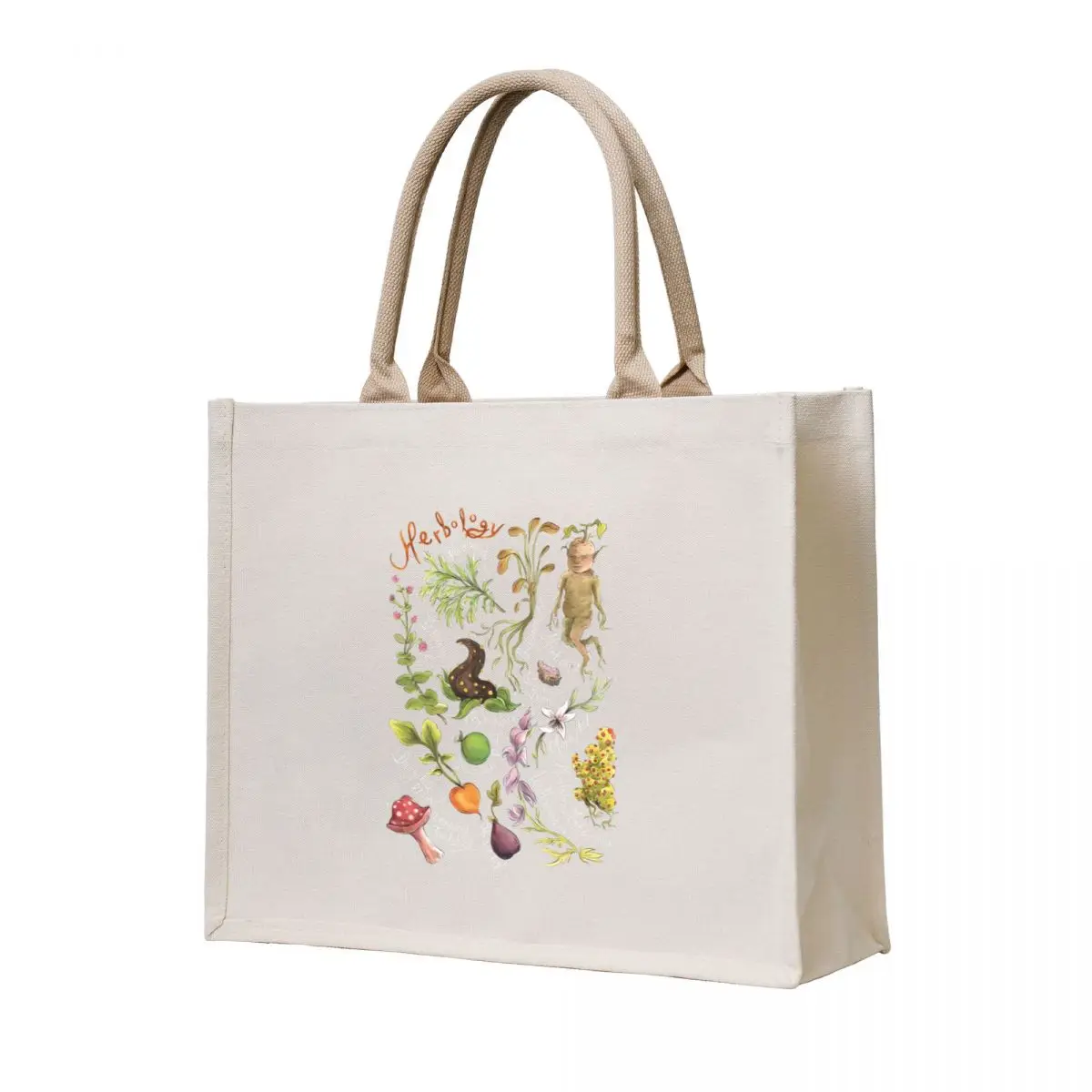 

Herbology Plants study Tote Bag Women's bags custom canvas bag Handbags