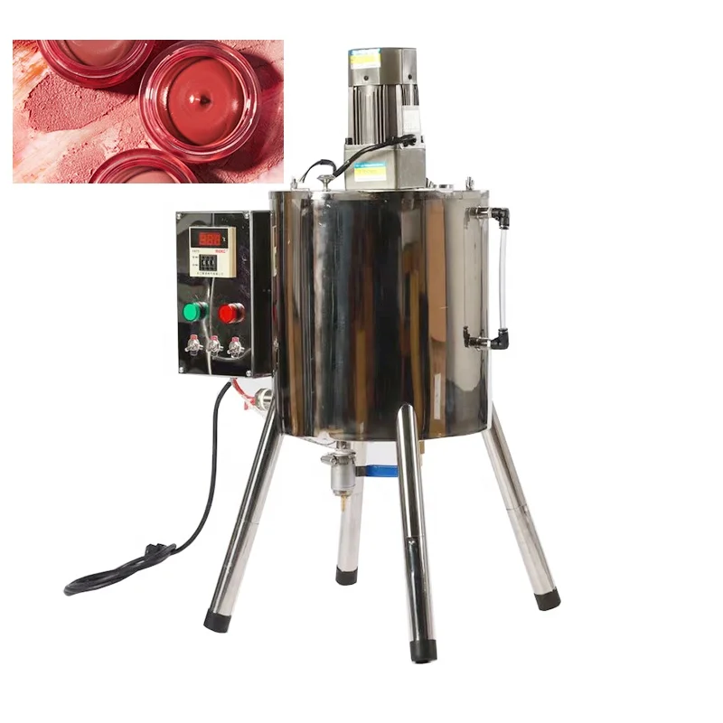 15 Lipstick Lipstick Heating Stirring Filling Machine Single Head Handmade Soap Chocolates Filling Machines