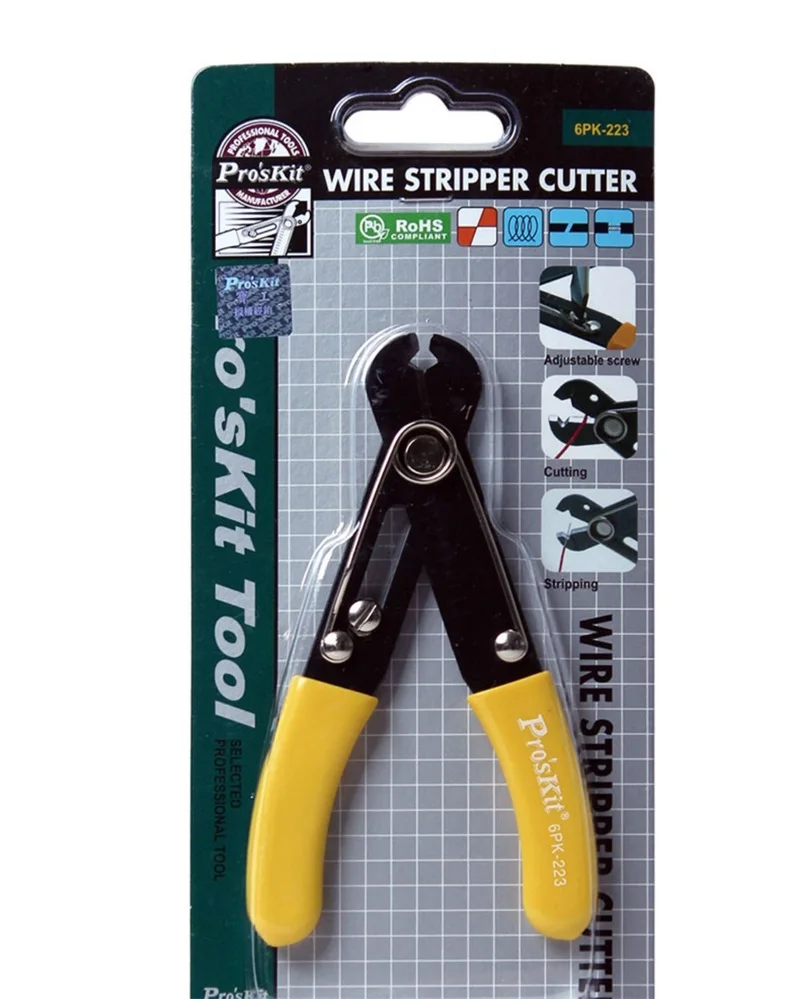 

ProsKit 6PK-223 Precision Wire Stripper Cable Stripping Tool, Stripping AWG 30~10