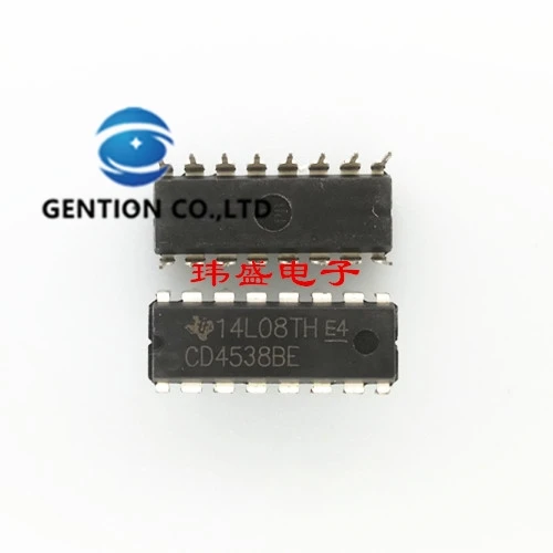 

10 шт. точечная игра CD4538BE CD4538BE HEF4538BP DIP-16 в наличии 100% новый и оригинальный