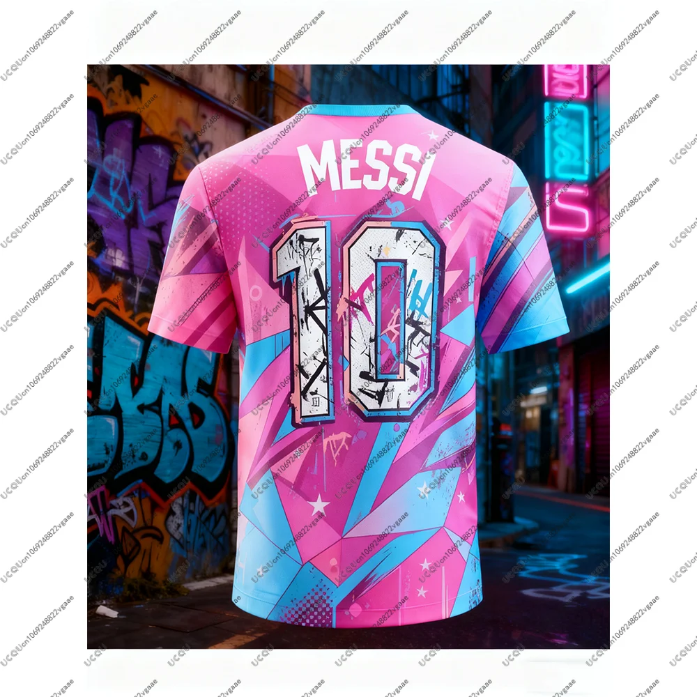 Messi 10 Kids & Men's Football Jersey Tee