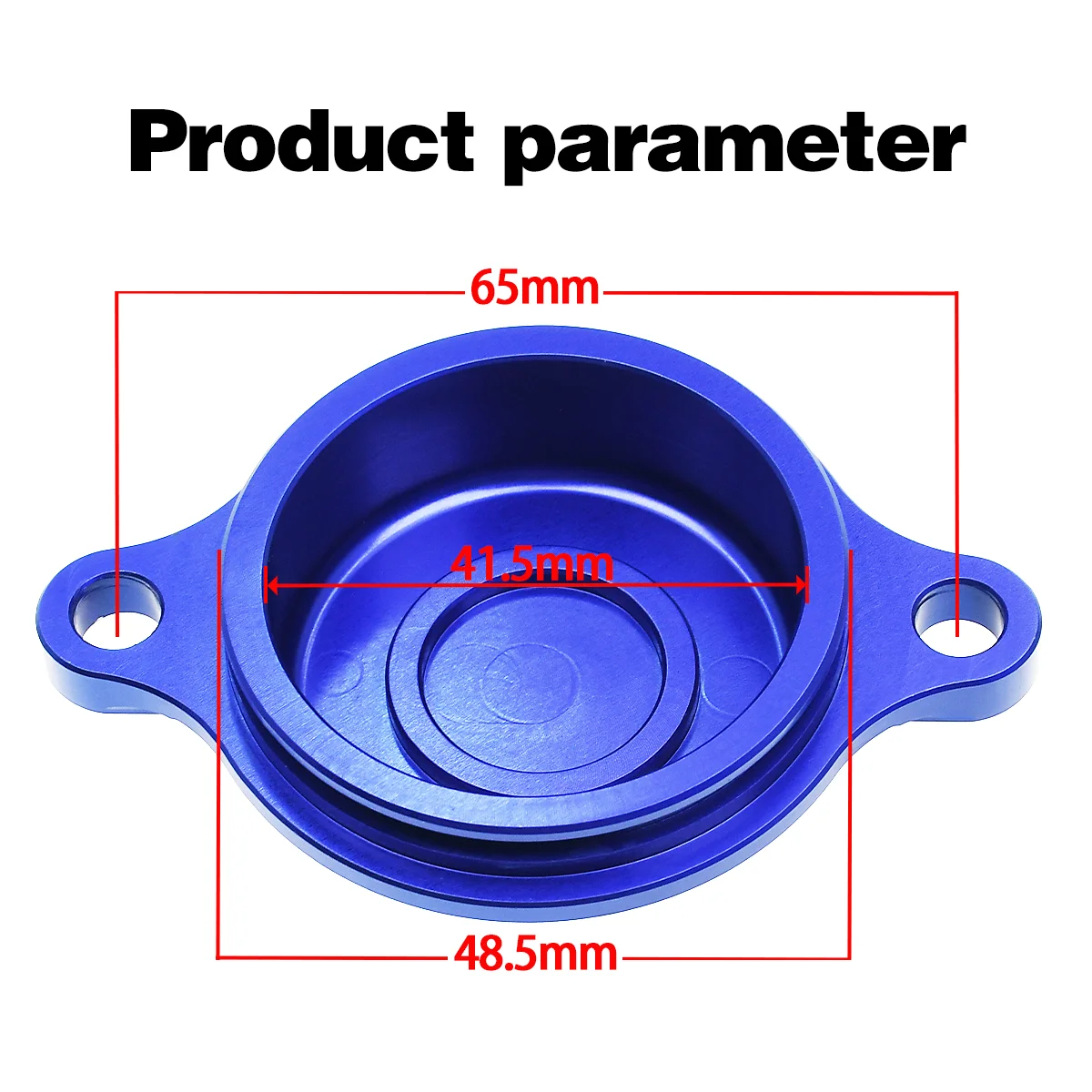 Motorcycle modification accessories CNC Aluminum Billet Oil Filteer Covers For Yamaha YZ250F 450F 250FX 450FX WR250F WR450F