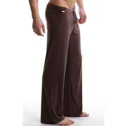2026 Men Yoga Running Pants Spring Summer Ice Silk Jogging Sweatpants Gym Fitness Casual Trousers Homewear Loose Sleepwear