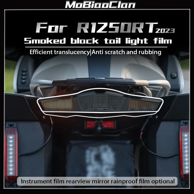 For BMW R1250RT r1250rt 2023 headlight film tail light  protective sticker rearview mirror rainproof film accessories