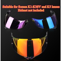 Visor for SM955-S Helmet Motorcycle Accessories SM955-S Helmet Visor for SOMAN Helmet Multiple Colors Lens Motocross Equipment