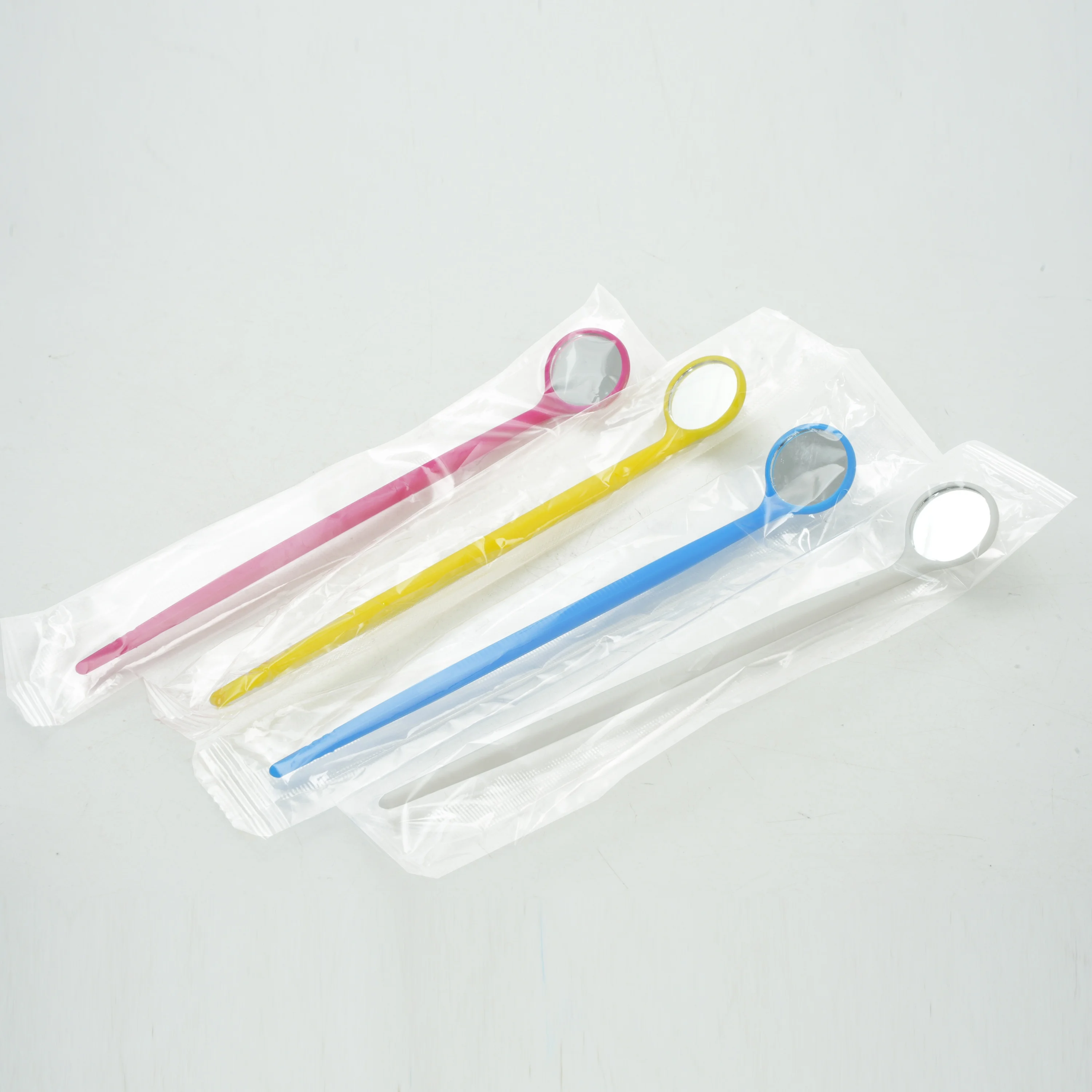 10pcs Dental Mouth Mirror Disposable Plastic Dentist Mirror Reflector Oral Hygiene Check Mirror Teeth Whitening Dentistry Tools