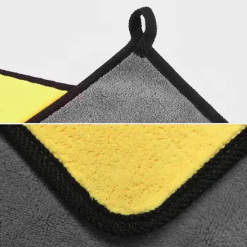 1/2 ks mikrovláknové utěrky na mytí auta, čisticí hadřík na auto, sušicí hadřík na auto pro Toyota Corolla C-hr Rav4 Yaris Prius Auris Avensis 10 nejlepší prodej tuning Toyoty RAV4 - №8