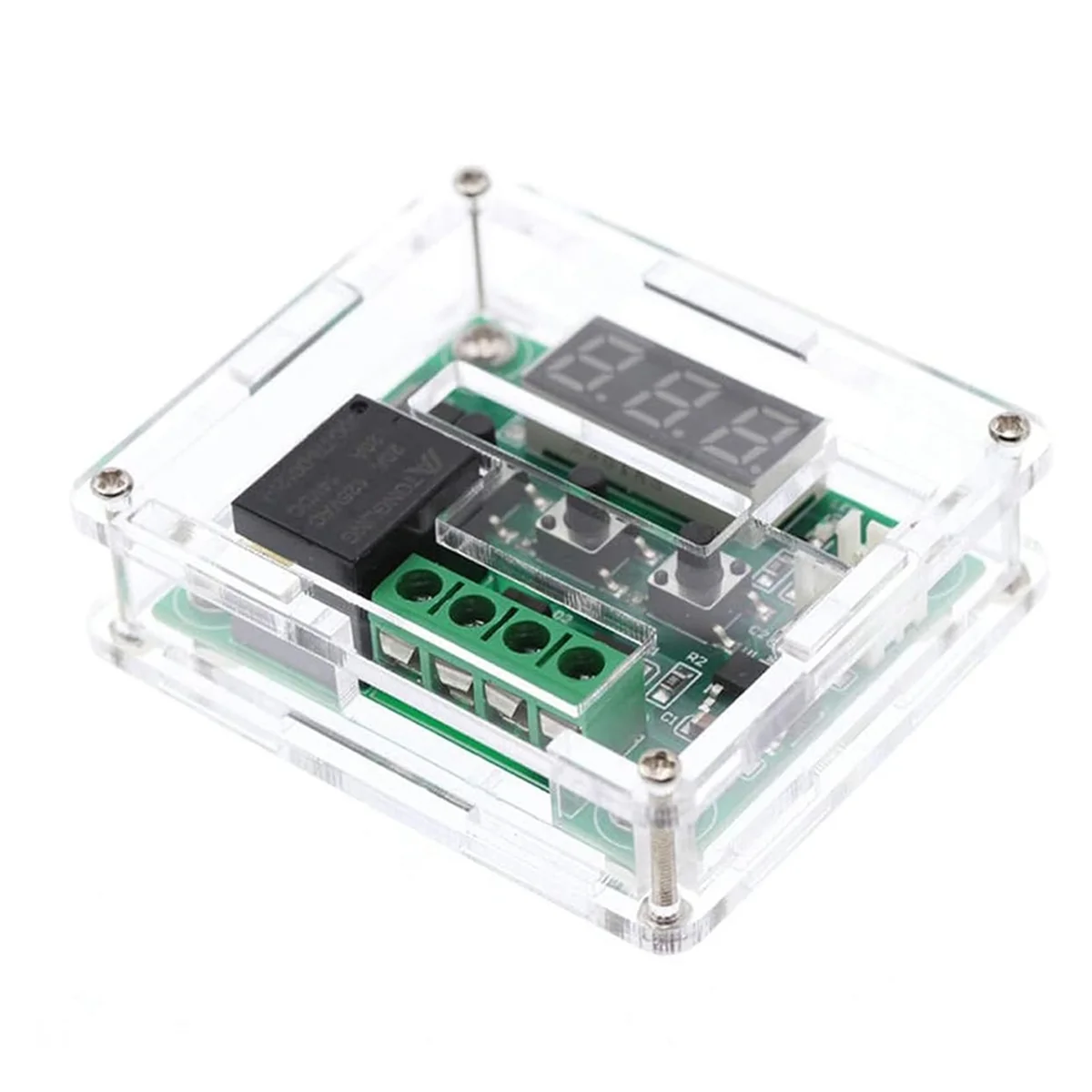 A002 4 PCS W1209 with Case 12V DC Digital Temperature Control Board Micro-Type Digital Thermostat-50-110℃