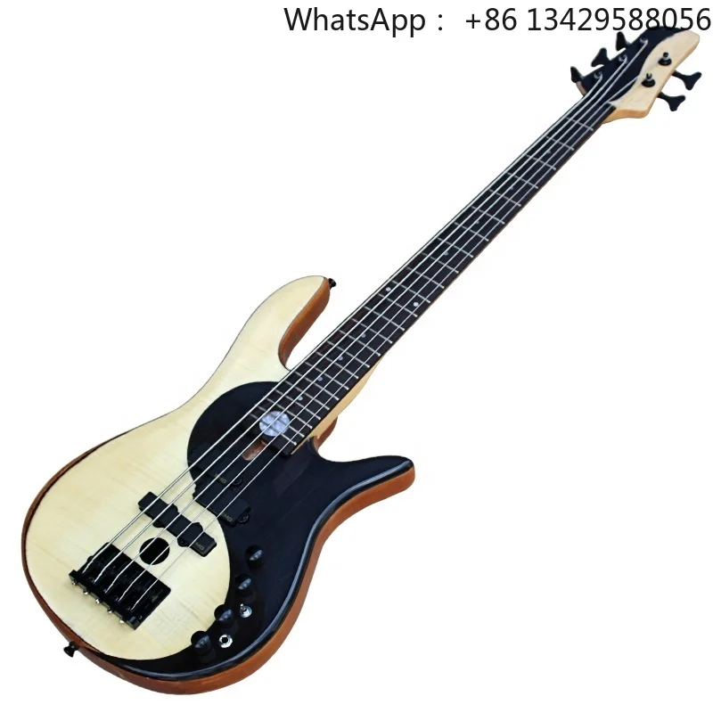 Flyoung Wholesale High Quality Electric Bass Guitar 5 Strings Bass