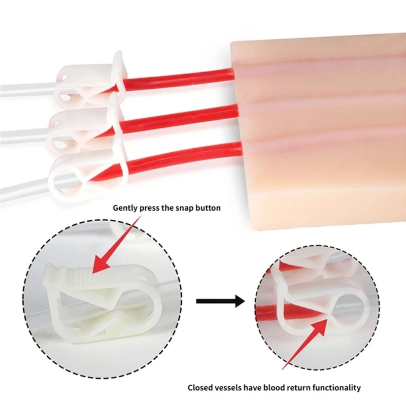  Multifunctional Blood Returning Vein Model Injection Module Puncture Training