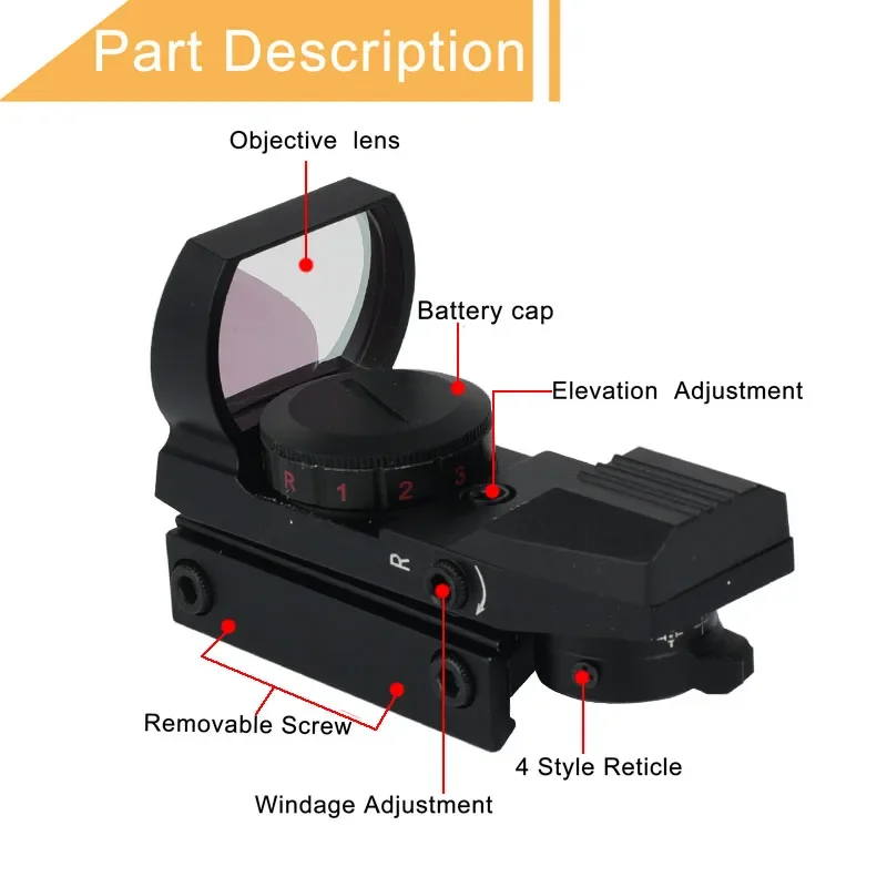 Outdoor Optics Telescope Adjustable Hunting Telescope