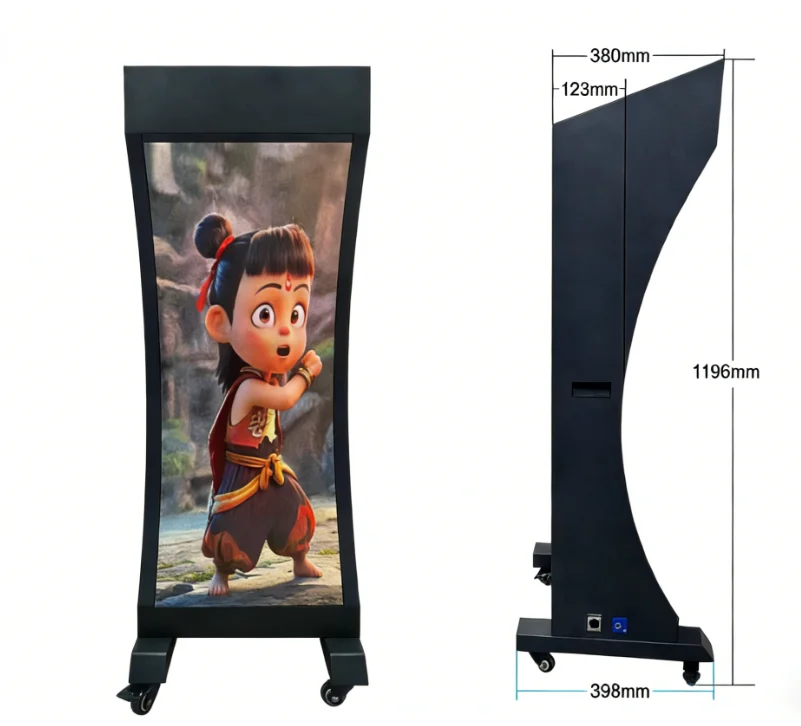 Customizable HD Digital LED Podium Display - High Luminance Meeting Conference Solution