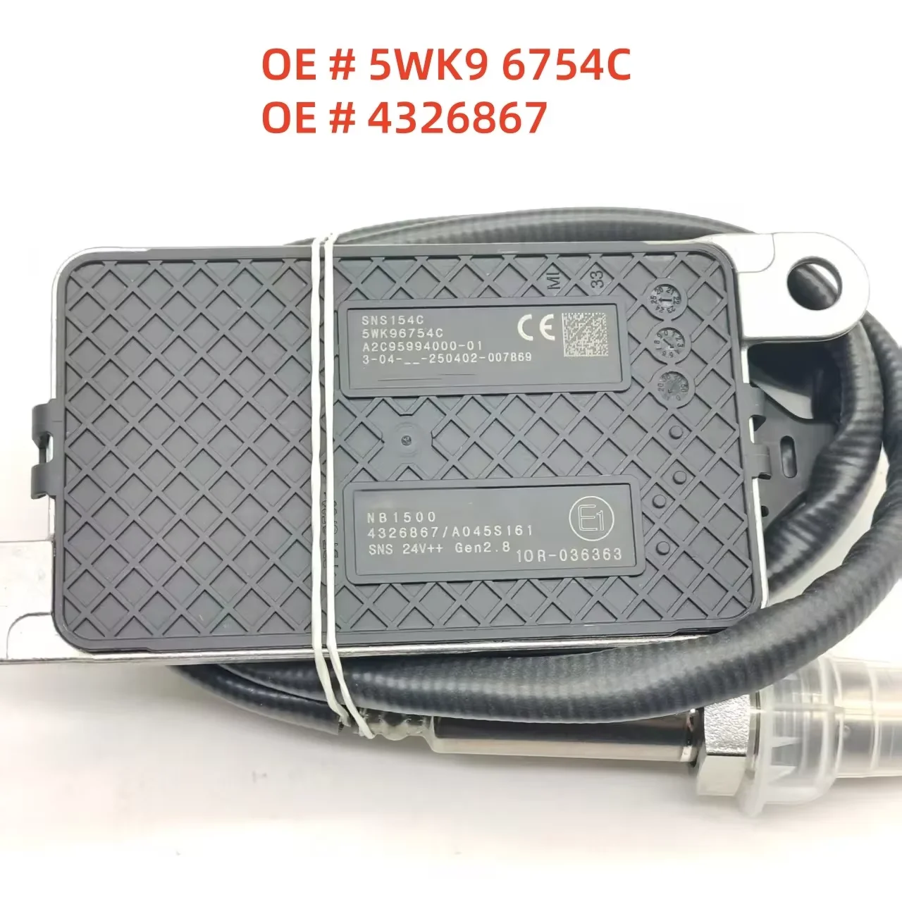 

High Quality 5WK96754C 4326867 5WK96754B 2897314 2872949 Nox Sensor Nitrogen Oxide Sensor For Cummins Truck
