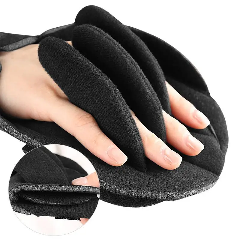 3D Built-in Finger Separator Hand Brace Orthopedic Pad for Contracture Relief Support for Stroke Paralysis Patients Home Therapy