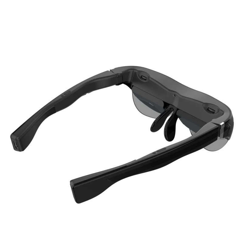 1920*1080 PPI AR Glasses | OLED Display Smart Glasses With Massive 120 Inch Virtual Screen Plug And Play Type-C Charging