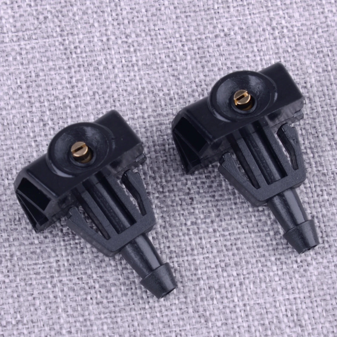 2Pcs Front Windshield Wiper Washer Nozzle Spray Jet Fit for Nissan TIIDA Venucia X-Trail Sylphy