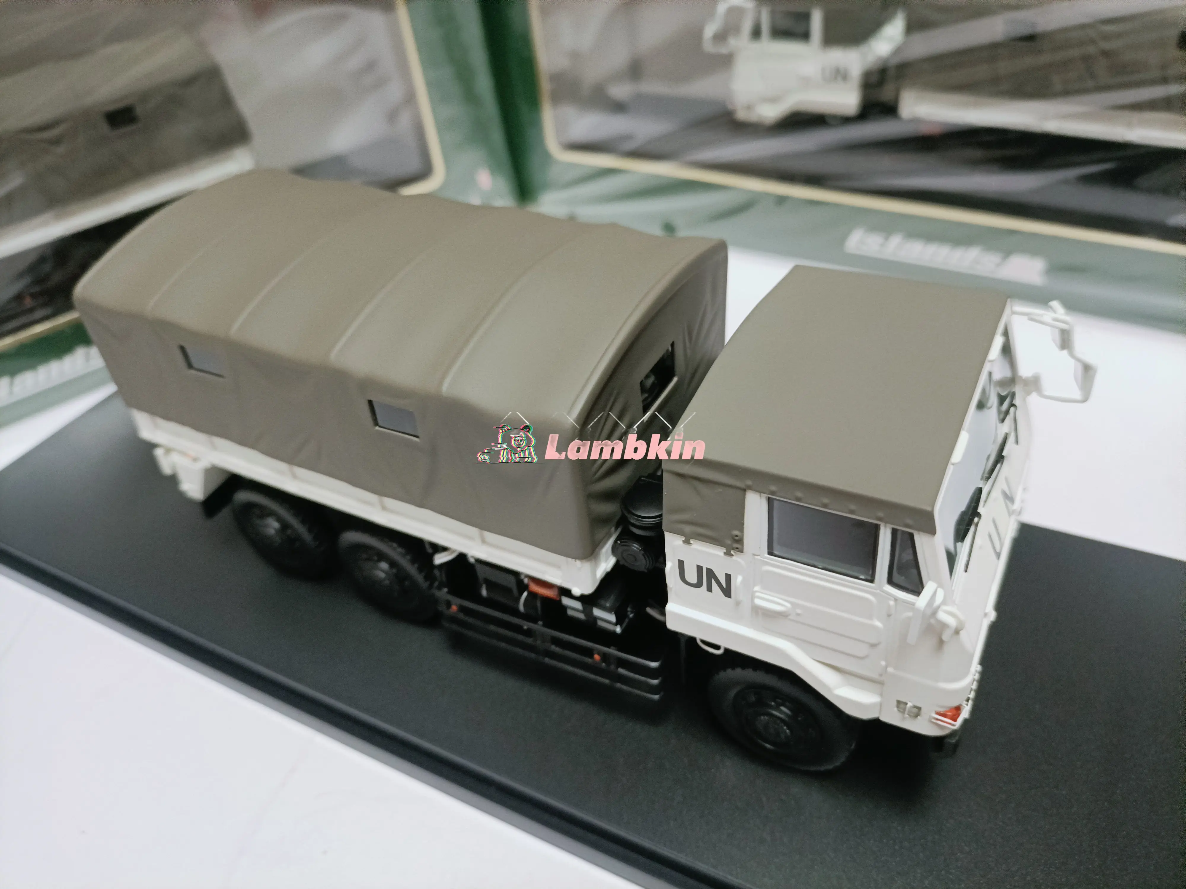 Islands 1:43 For Japan Ground Self-Defense Force Type 73 UN Peacekeeping Heavy Truck Model SKW477