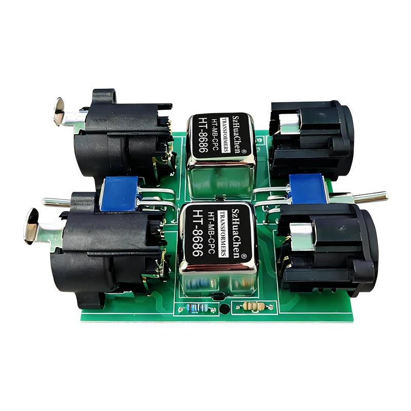 For PC Audio Interface Ground Loop Noise Suppressor 6.35 XLR Audio Isolator Noise Filter Durable 1 PCS