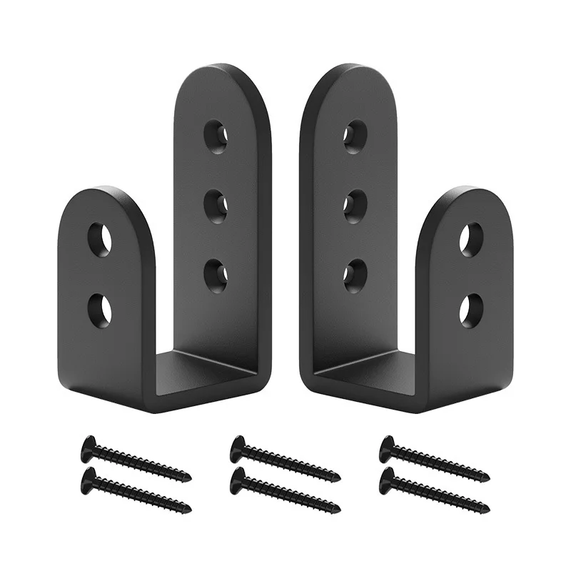

Heavy Duty Wall Mounted Door Latch Bolt Carbon Steel Exhibition Bracket Hook Door Bolt Anti-theft Door U-type Bracket Hardware