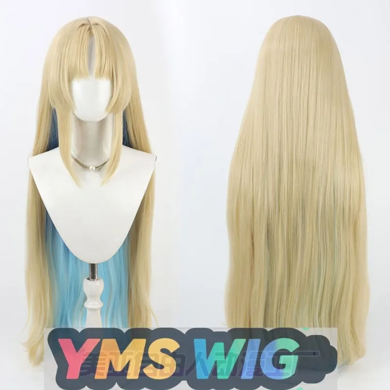 

[YMS WIG] Mingchao Cartethyia Cos Wig Cartethyia Модель кожи головы Постепенное изменение Распределение 80 см