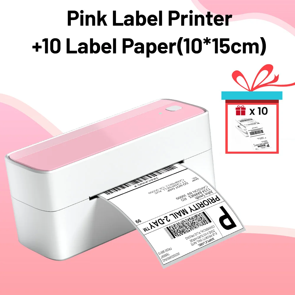 Bluetooth Thermal Label Printer 100mmx150mm Wireless Shipping Label Printer for Shipping Packages Small Business Phomemo 241 BT