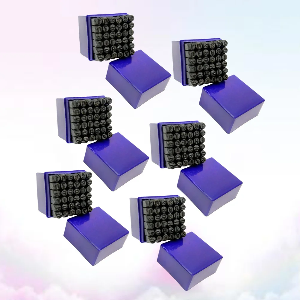 

36Pcs Alphanumeric Letter Number Punch Set 4Mm Carbon Steel Stamp Tool for Jewelry Marking Craft DIY Metal Id Engraving Letters