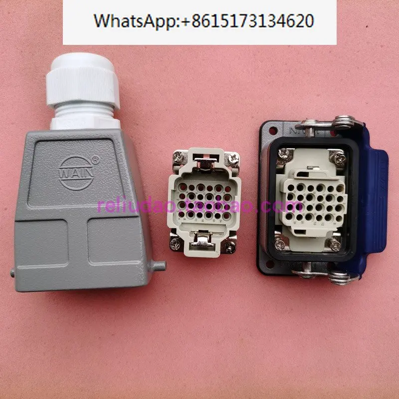 WAN connector HDD-024-MC male HDD-024-FC female 24 pin plug 10A250V new original