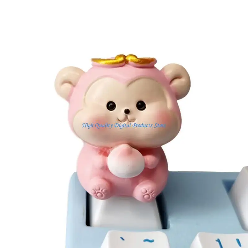 

U2JE Chinese Zodiac Resin Keycap For Mechanical Keyboard ESC Keycap Replaces For Girl Gift