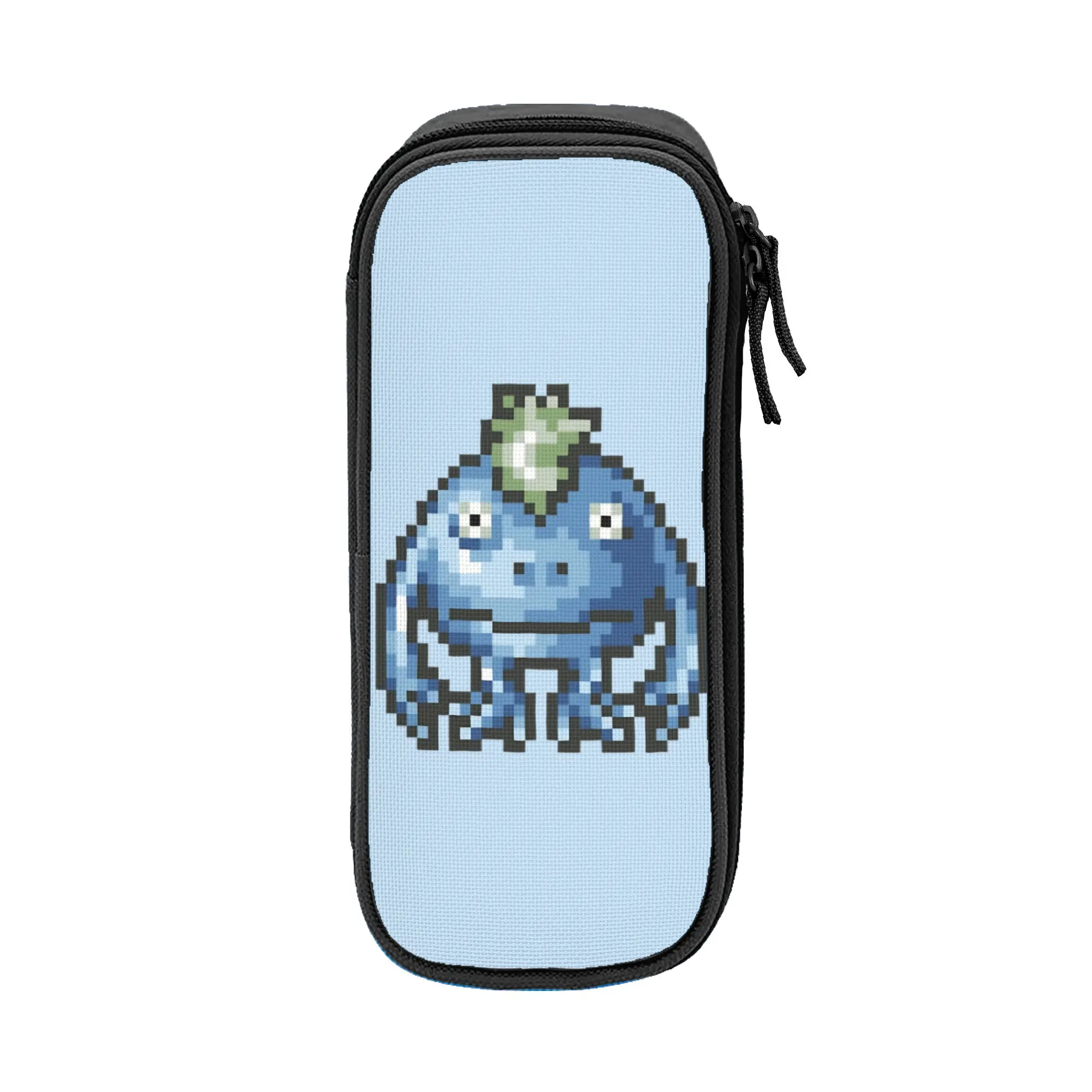 Large Pen Box Chrono Trigger  Office Accessories  Double Layer Pencil Box Women Make Up Bag Gift