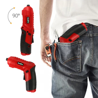 USB Cordless Electric Screwdriver  Rechargeable Power Drill Screw Driver Kit With Box Wireless Electric Screw Driver 4.2V