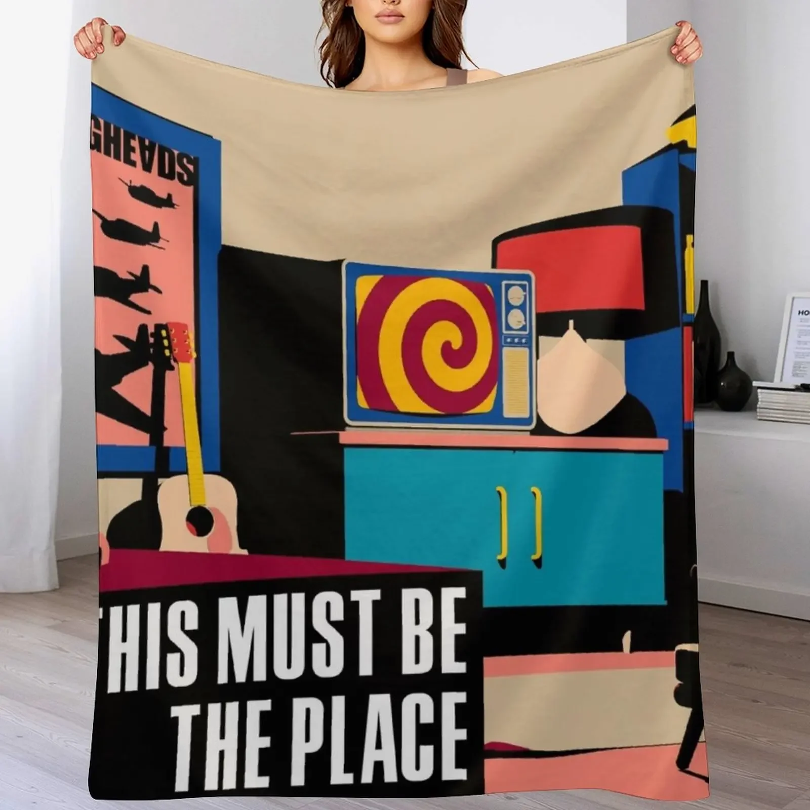 

Talking Heads - This Must Be The Place Throw Blanket Decorative Throw Stuffeds Blankets For Baby Nap Blankets