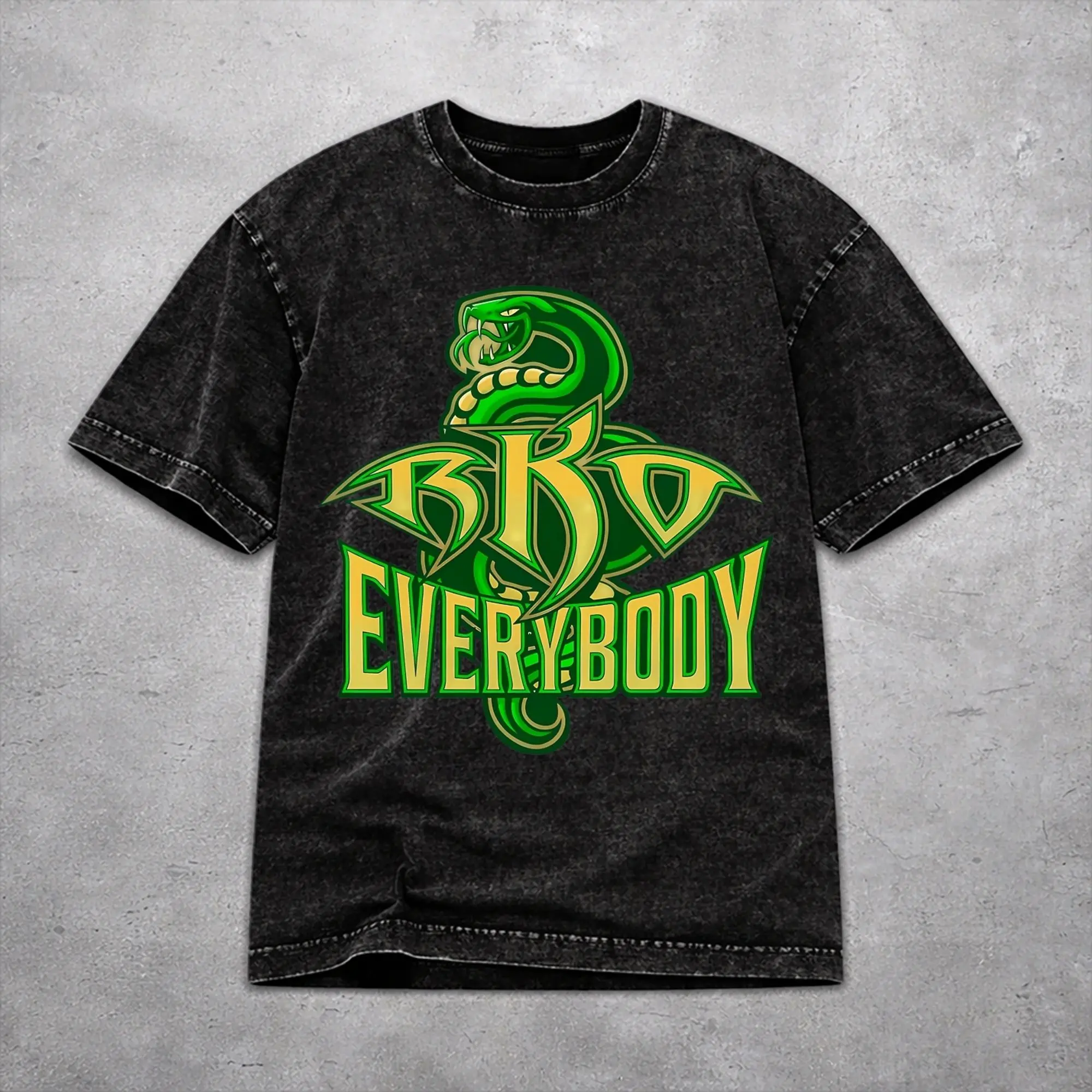 Women Men Randys Ortons RKO Everybody  T Shirt Printed Vintage Washed  Casual T-Shirts