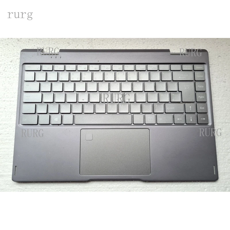 

R+ FOR Medion Akoya S4403 Palmrest UK Keyboard Top Case SILVER 09038A