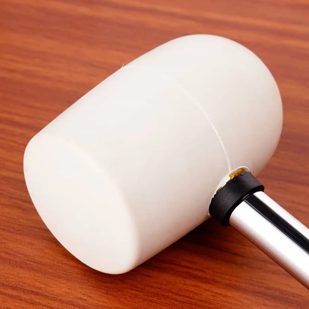 Knock Tiles Tool Rubber Mallets Tool For Home Improvement High Strength Rubber Handle Versatile Tool Comfortable Operation