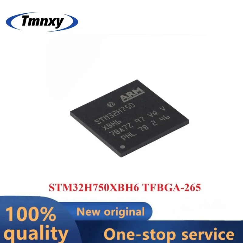 

STM32H750XBH6 STM32H750 STM32 H750XB H750XBH6 TFBGA-265 ARM Cortex-M7 32-bit Microcontroller MCU Chip IC Controller New Original
