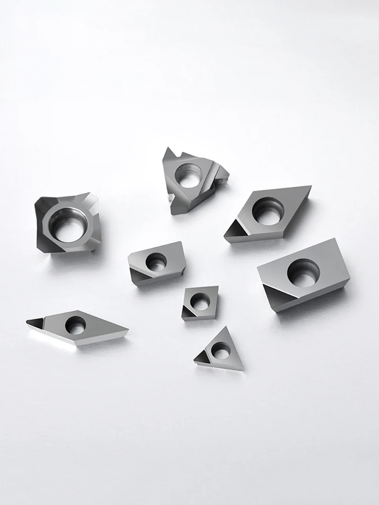 Imagem -05 - Pcd Diamond Insert Cnc Usinagem Lath Ferramenta Vcgt Apkt Seht Ccgt Dcgt Tcgt Corte de Cobre Alumínio Wnmg Tnmg