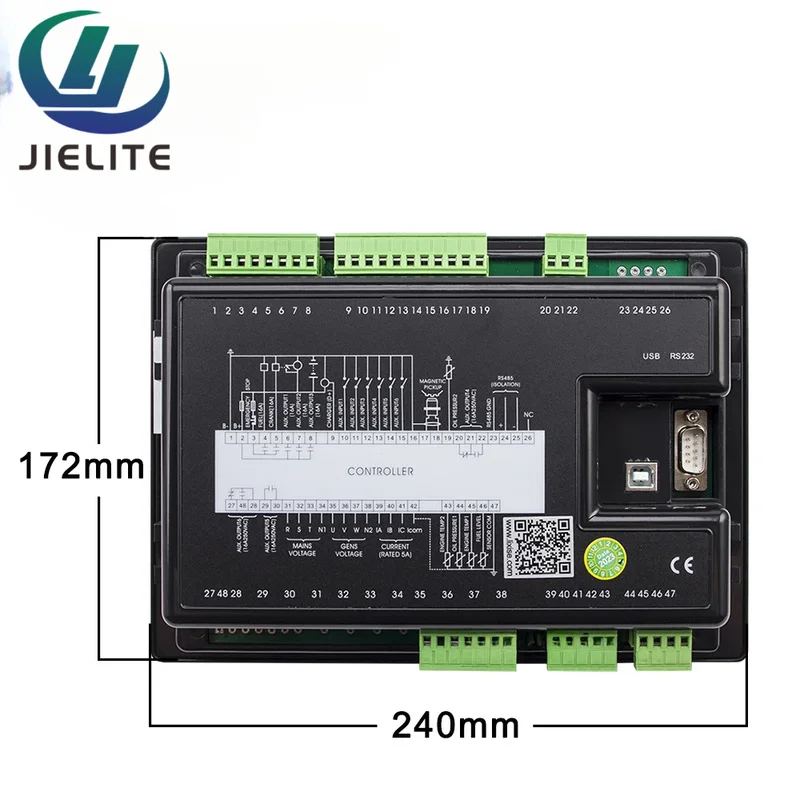 LIXiSE LXC6110N LXC6120N Diesel Generator Controller AMF Auto Start Control Genset Spare Parts