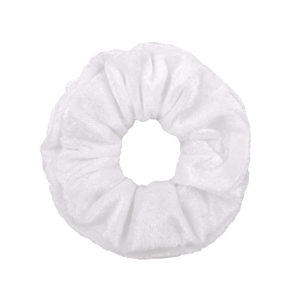 40 كاندي الألوان المخملية Scrunchies النساء مرونة الشعر العصابات الفتيات أغطية الرأس اكسسوارات عقال اللثة الشعر التعادل حبل ذيل حصان حامل #6