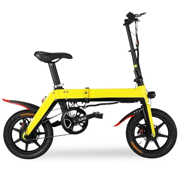 

2019 New Design lightest 14 inch 36V 250W folding electric bike / bicycle with CE & EN15194 Certification