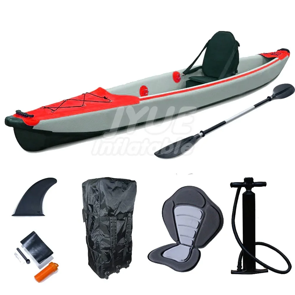 New Fashion Single Seat Kayak Boat Inflatable Kayak 2 Person With Power Infate