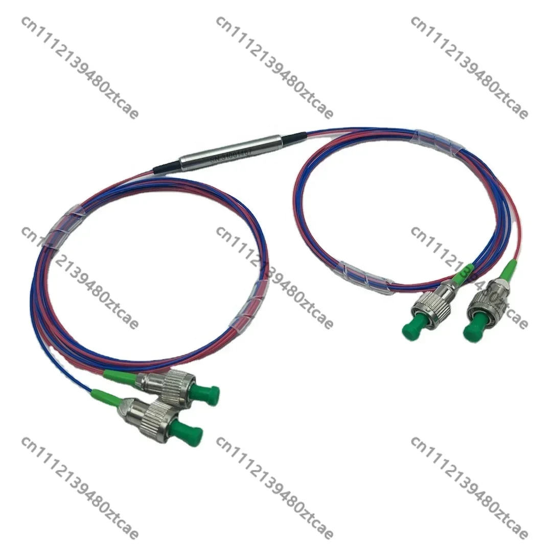 2025 hot sale 2x2 Single Mode Mini 50:50 1550nm FC APC Polarization Maintenance PM Filter FBT Coupler Fiber Optic Splitter