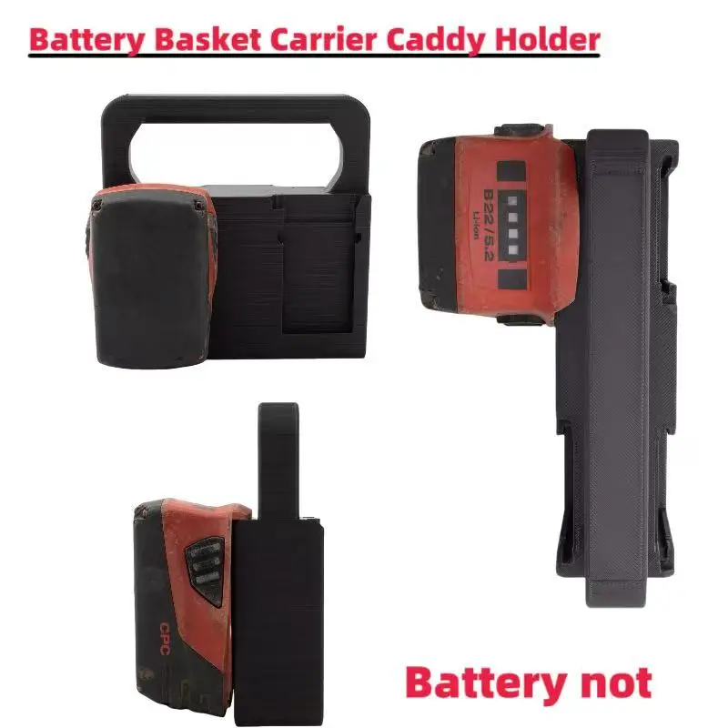 

Для батареи Hilti 22 В, 4x кронштейна для переноски, сетчатый кронштейн, корзина для батареи