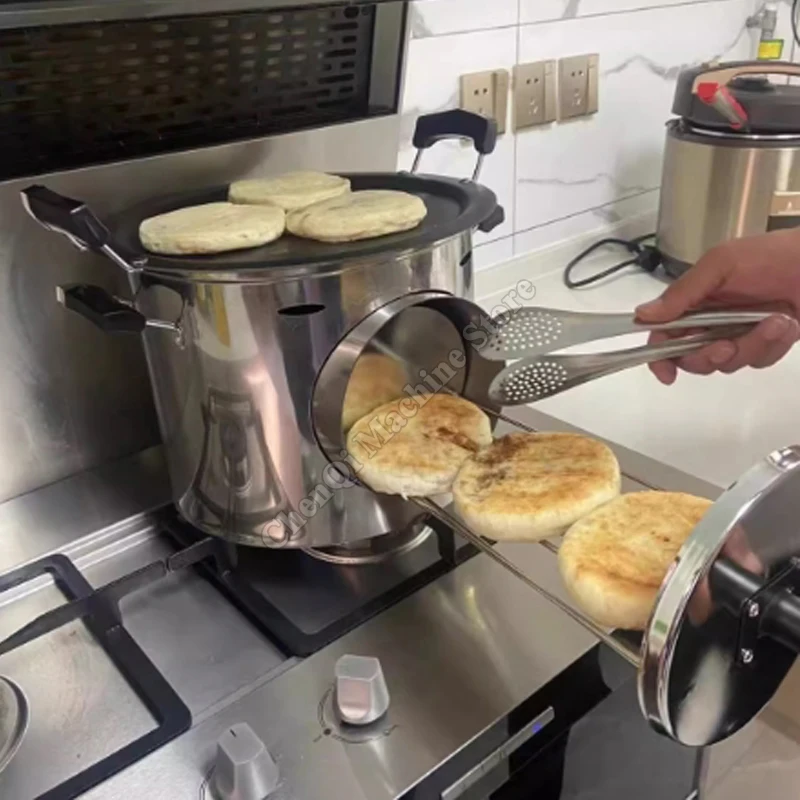 Shaobing-horno de plancha para pasteles horneados, Gas Natural para el hogar, freír multifuncional, nueva estufa de fuego