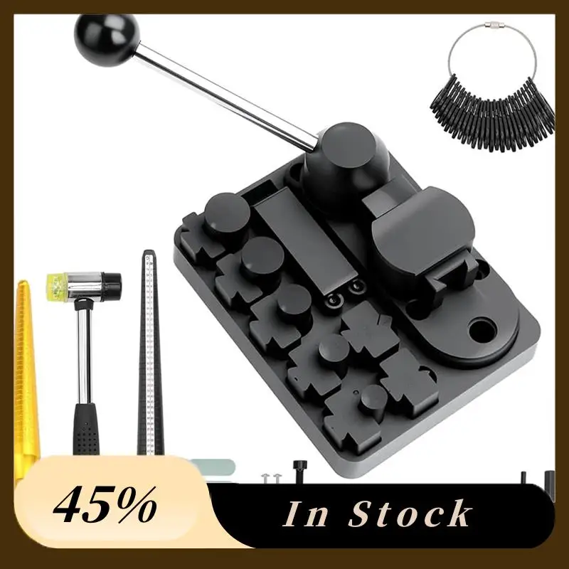 

A60zbender Wire Bending Tool Kit With Adjustable Ring Dies-Precision Tool For Spoon Rings,Soft Jewelry Making In For Coppermay