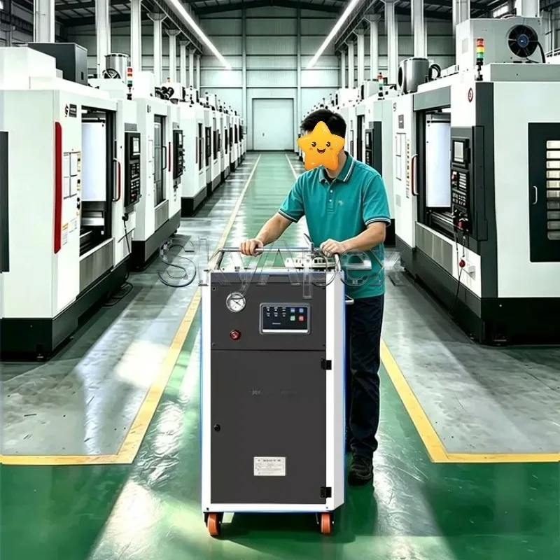 Cutting Fluid Filtration Purification Equipment CNC Oil Water Separator Machine Tank Slag Remover Wet Dry Fluid Changer