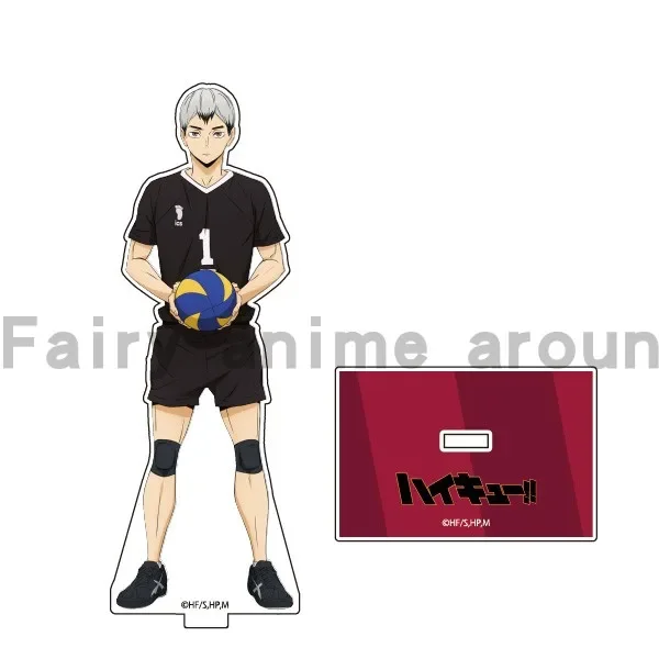 Game Sakusa Kiyoomi Keiji Akaashi Koutarou Shinsuke Acrylic Stand Doll Anime Figure Model Plate Cosplay Toy for Gift