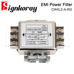 SignkoRay EMI Power Filter CW4L2-A-RG AC 220V Однофазное помехоподавление